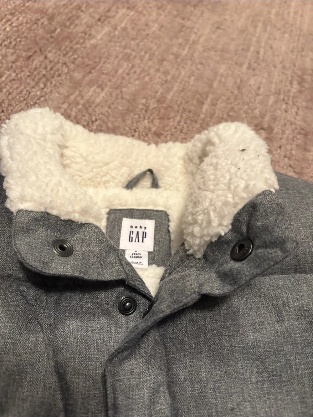 GAP puffer vest